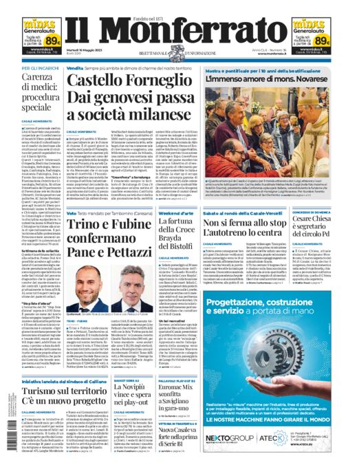 Il Monferrato - Edizione 36 del 16/05/2023